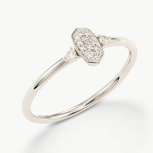 14k White Gold Marisa Diamond Ring